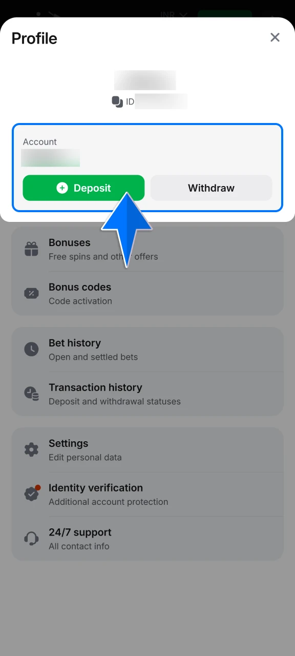 Use UPI, PhonePe, or your preferred Indian payment method to fund your 1win wallet and prepare for flight.
